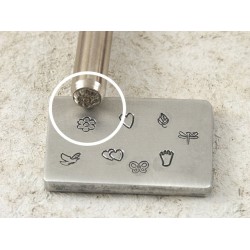 Art Metal Stamping Punch Flower 5mm