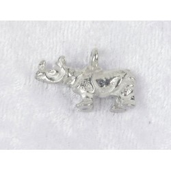 Pewter Charm, Rhino