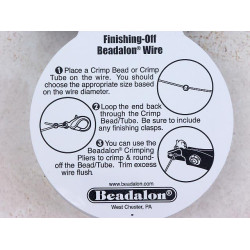 Beadalon® Wire, 7-Strand, Bright, 0.46mm, 91 metres / 300 feet