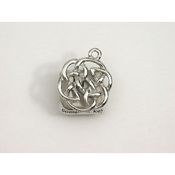 END OF LINE Celtic Knot with front facing loop