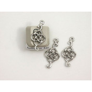 Pewter Charm, Celtic Knot Link