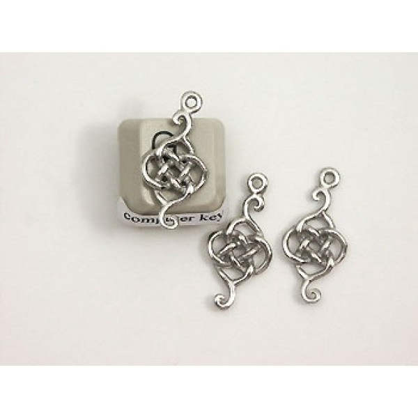 Pewter Charm, Celtic Knot Link