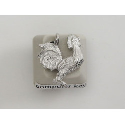 Pewter Charm, Rooster