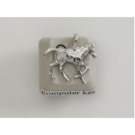 Pewter Charm, Horse, small