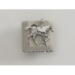 Pewter Charm, Horse, small