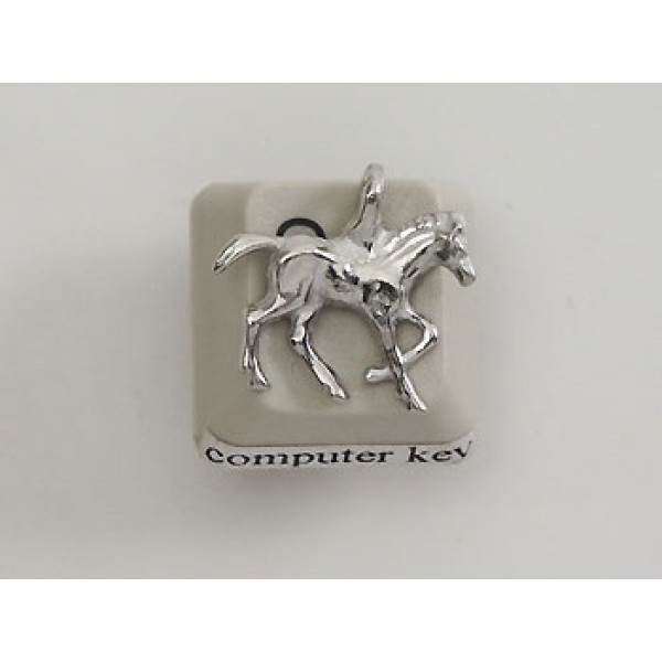 Pewter Charm, Horse, small