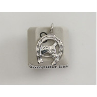 Pewter Charm, Horse Shoe