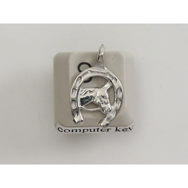 Pewter Charm, Horse Shoe