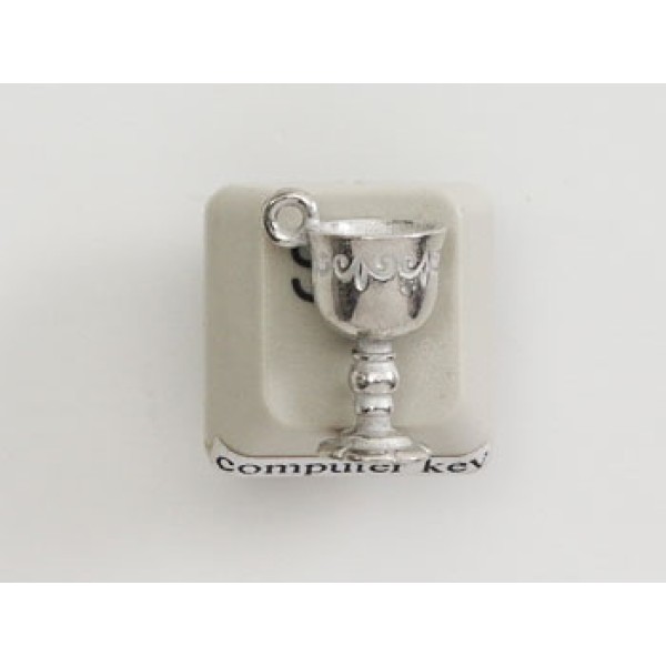 Pewter Charm, Wine Goblet, large