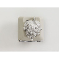 Pewter Charm, Wine theme, Grapes