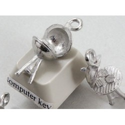 Pewter Charm, Bar B Que