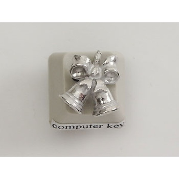 Pewter Charm, Christmas or Wedding Bells