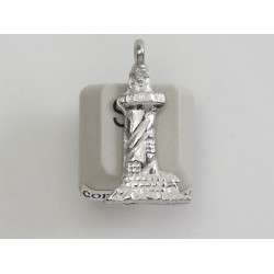 Pewter Charm, Nautical, Lighthouse