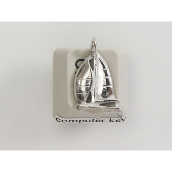 Pewter Charm, Nautical, Yacht