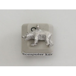 Pewter Charm, Grizzly Bear