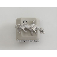 Pewter Charm, Leopard