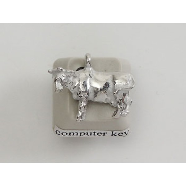 Pewter Charm, Cow