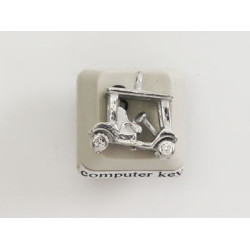 Pewter Charm, Golf Cart