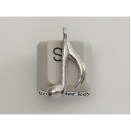 Pewter Charm, Music, Quaver, two sided