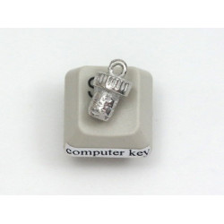 Pewter Charm, Wine Bottle Cork
