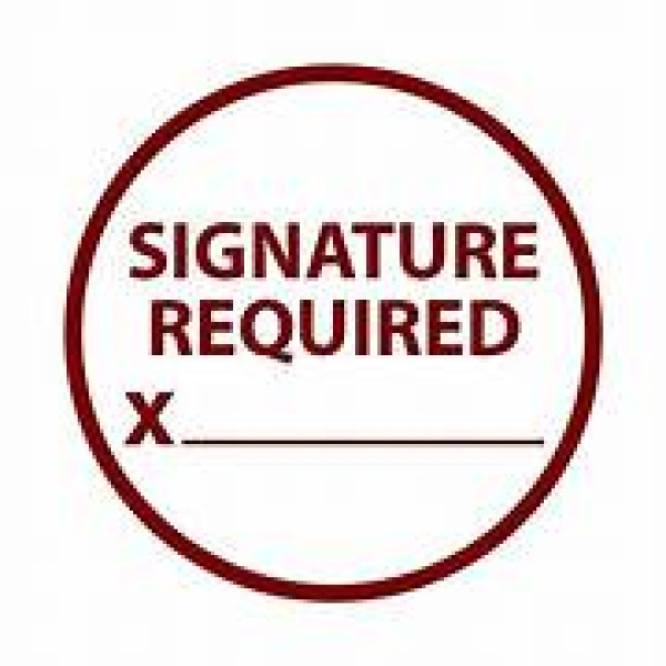 Signatured Delivery 